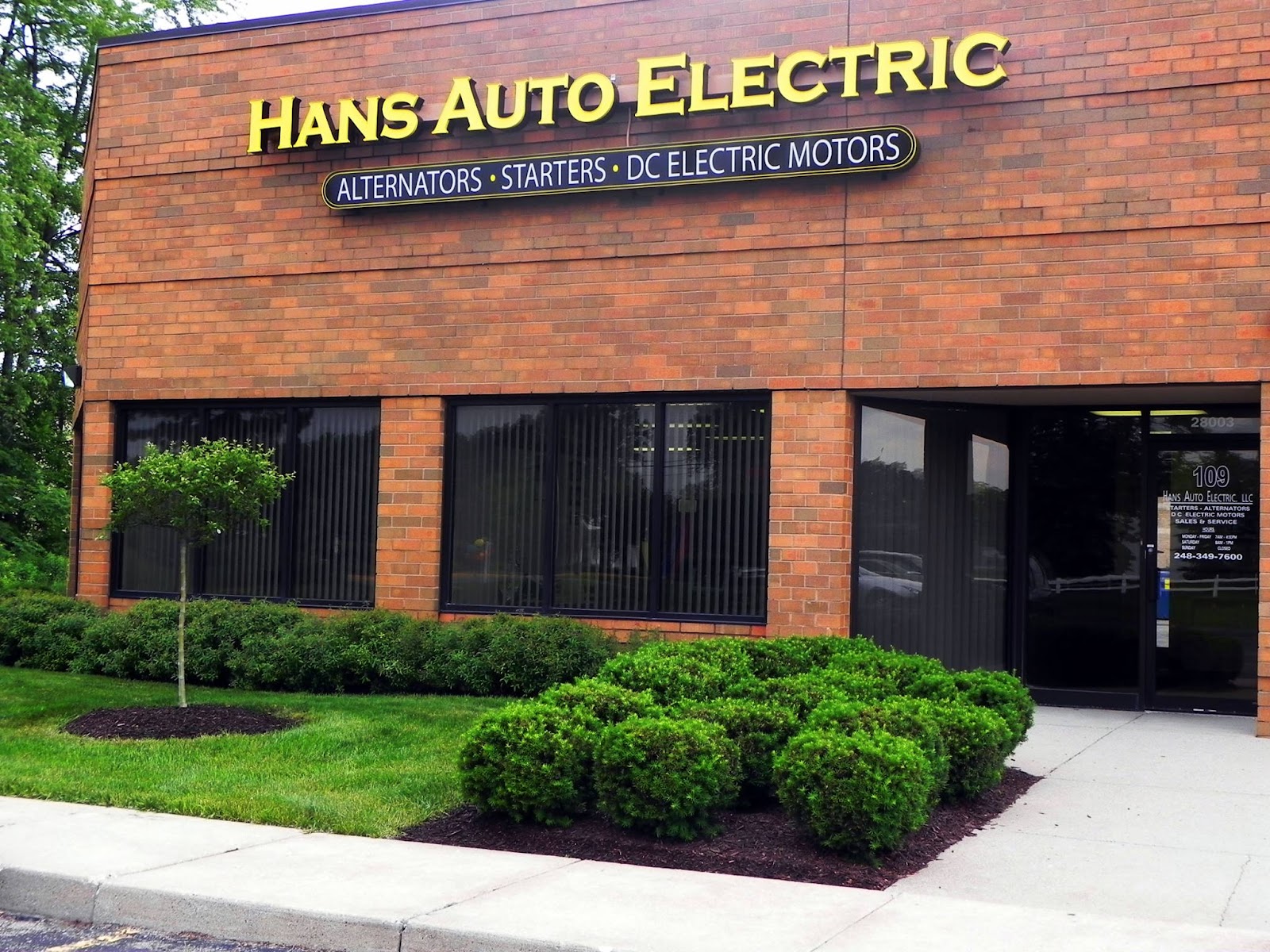 Hans Auto Electric in Wixom